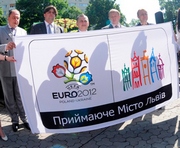 Во Львове презентовали евро-логотип