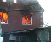 Под Харьковом на праздник сгорела частная двухэтажка