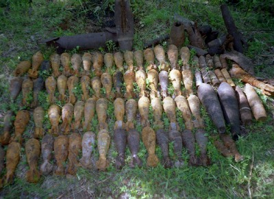5 тонн боеприпасов обнаружены под Харьковом