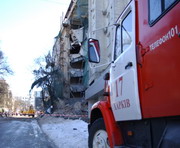 Обвал здания в центре Харькова: возбуждено уголовное дело