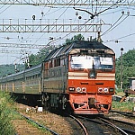 В России поезд сошел с рельс и взорвался